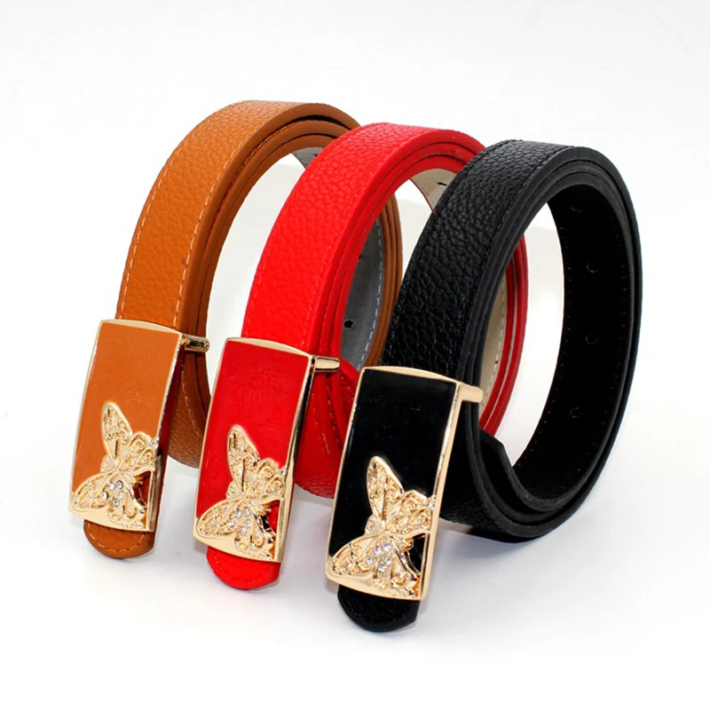 

Belt Woman Simplicity Belt Female Retro Student Black Casual Jeans Trousers Accessories